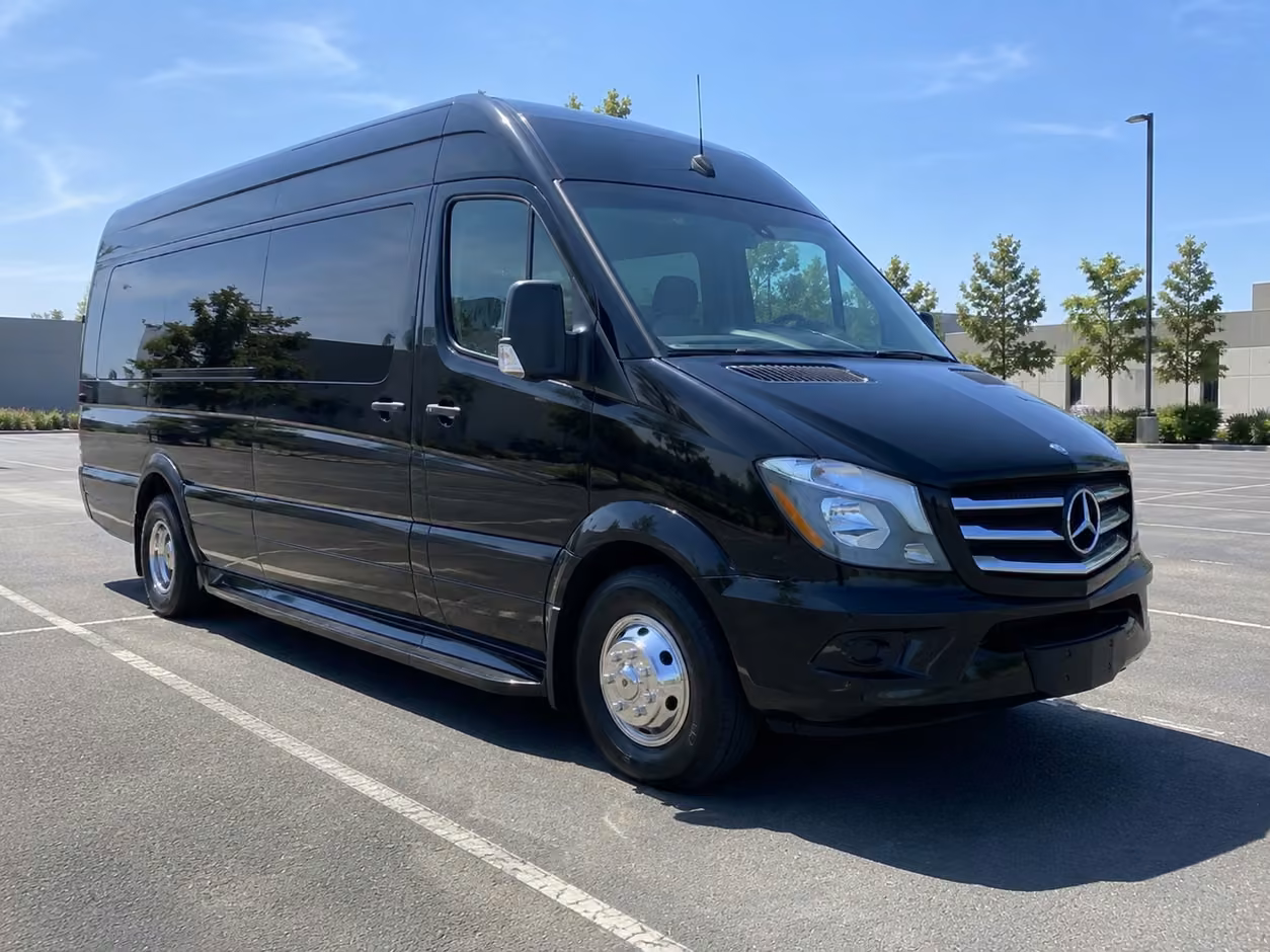 sprinter van rental with driver