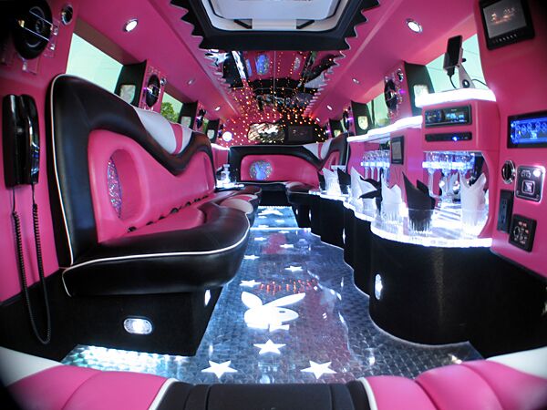 Pink Hummer Limousine Orlando